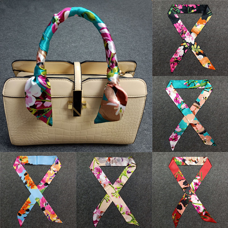 Face Scarf Mask - 47 colores marca Bandana seda pequeña