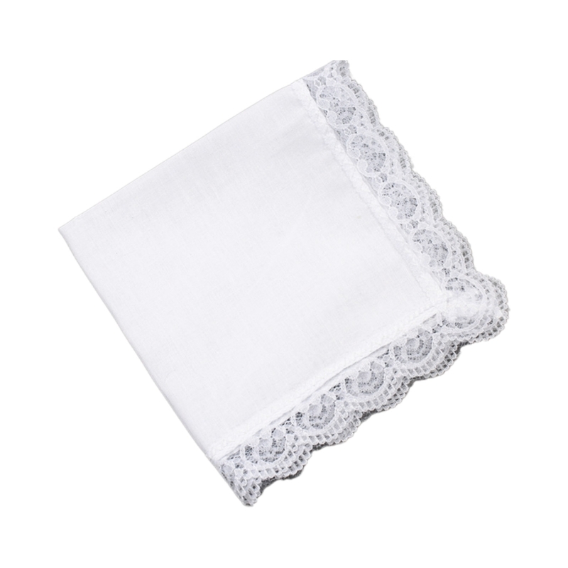 Handkerchief Cotton Men - Pañuelo blanco ligero D0UB, pañuelo con