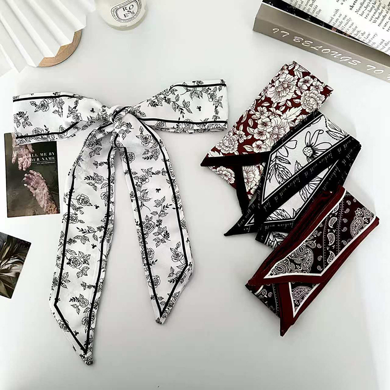 Face Scarf Mask - Pañuelo de seda de lujo para