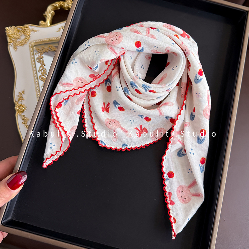 Pañuelo Cuadrado de Algodón y  - Face Scarf Mask reseña y precio