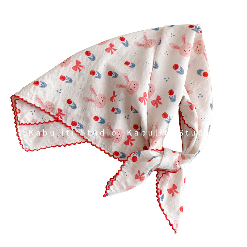 Pañuelo Cuadrado de Algodón y  - Face Scarf Mask reseña y precio