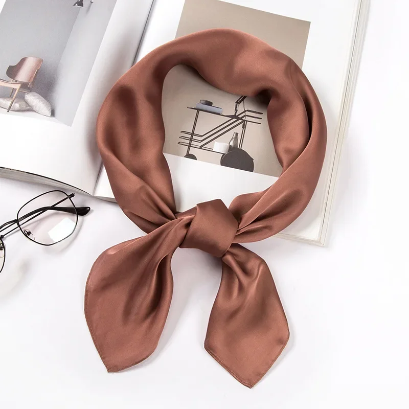 Pañuelo de satén para mujer de - Silk Neck Scarf reseña y precio