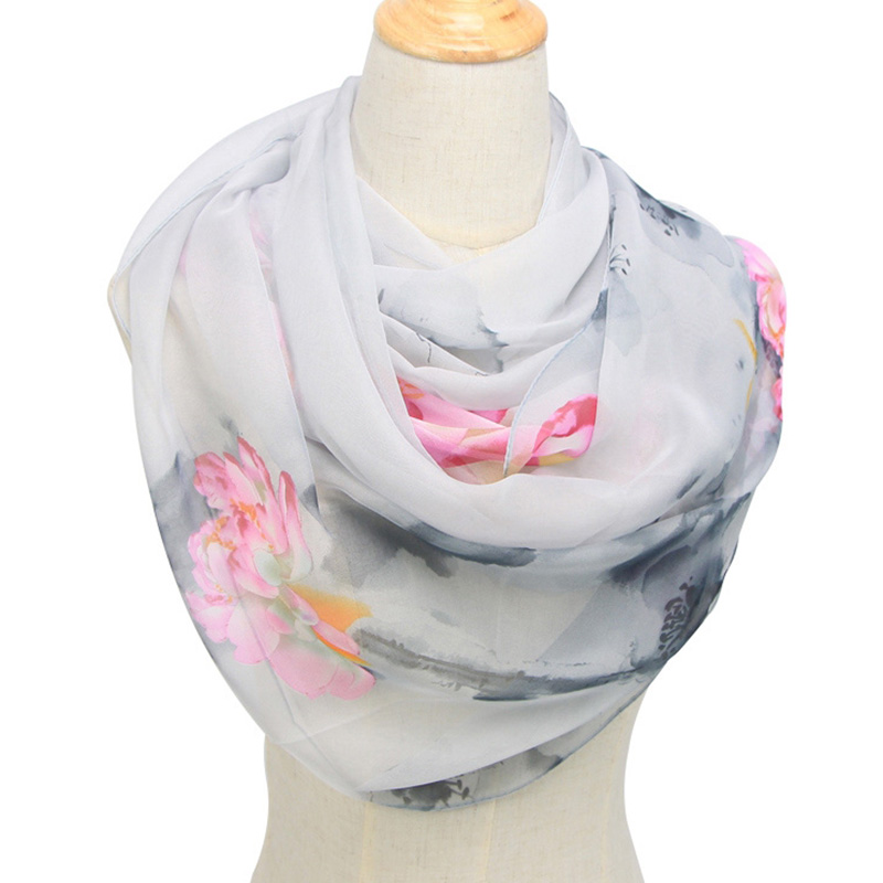 Bufandas de seda con estampado - Face Scarf Mask reseña y precio