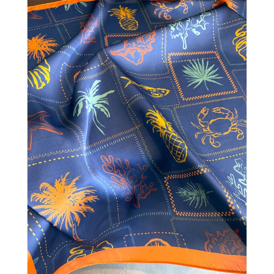 Pañuelo Cuadrado de Seda con E - Bandana Cotton reseña y precio