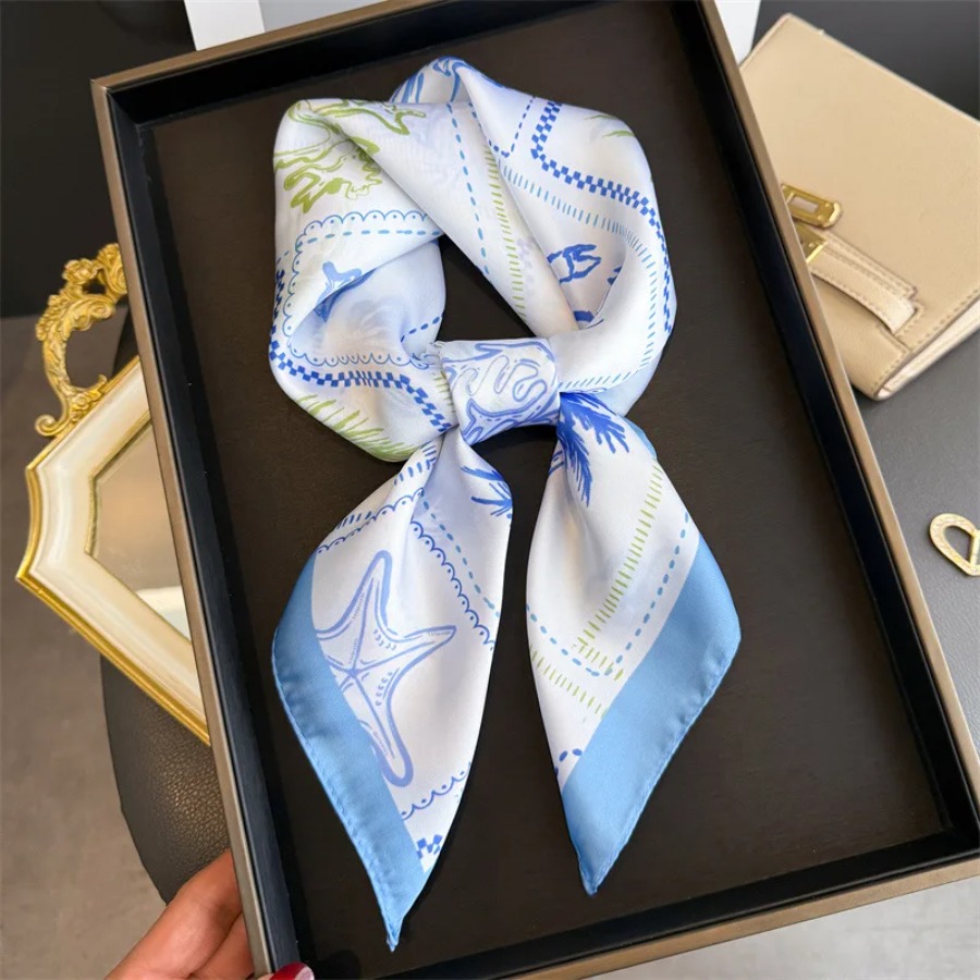 Pañuelo Cuadrado de Seda con E - Bandana Cotton reseña y precio